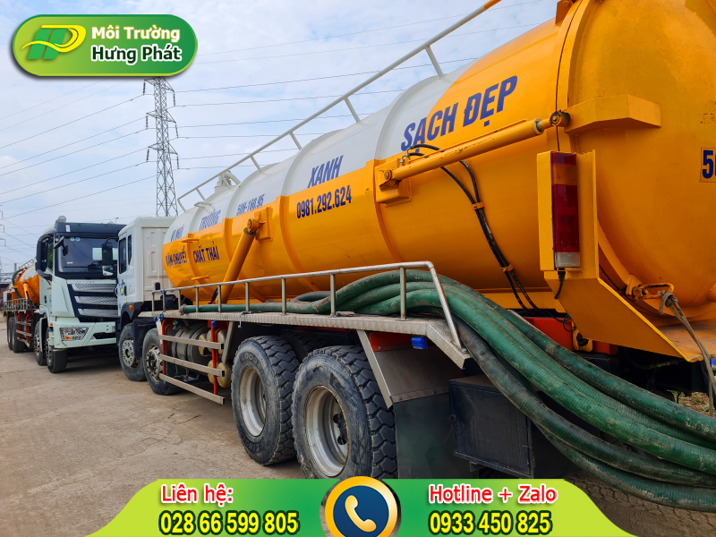 Dịch vụ hút chất thải công nghiệp quận 9 thực hiện đúng tiêu chuẩn môi trường